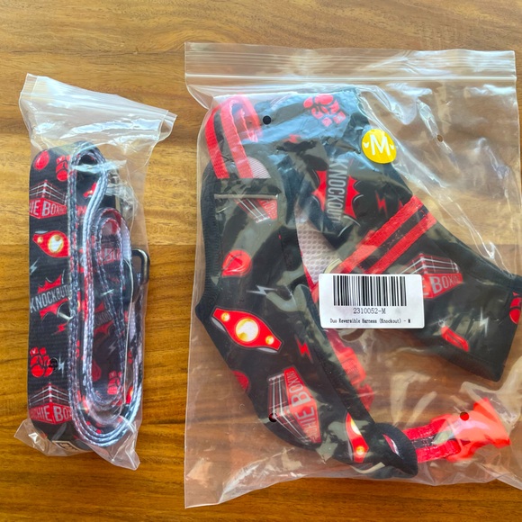 Frenchie Duo Harness and a Leash M - Picture 1 of 7